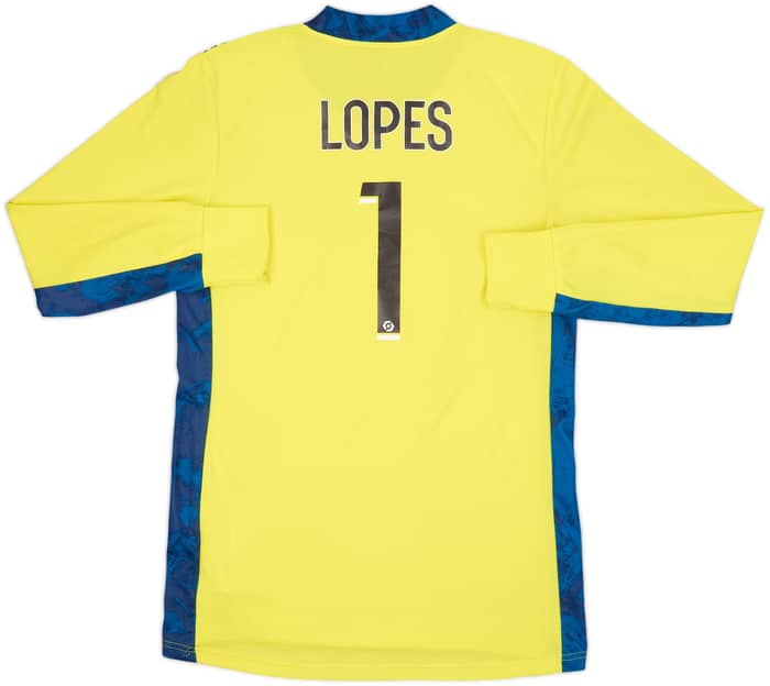 2020-21 Lyon GK Shirt Lopes #1 - 9/10 - (M)