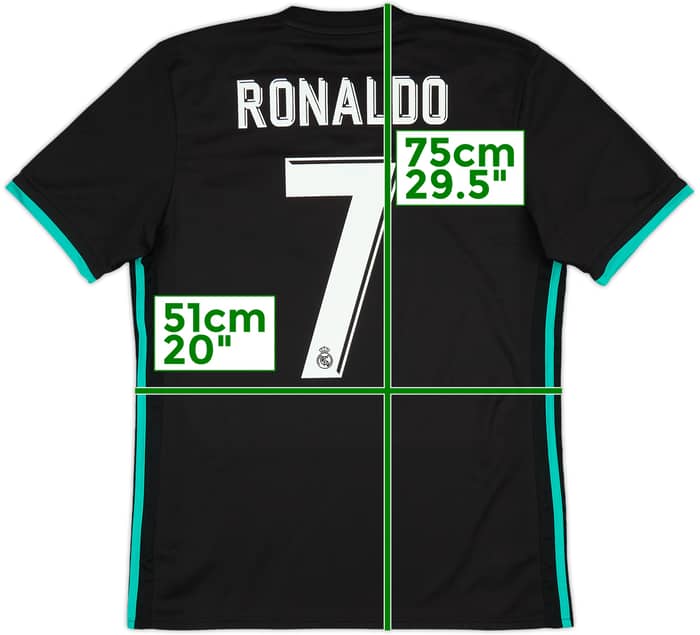 2017-18 Real Madrid Away Shirt Ronaldo #7 - 10/10 - (M)