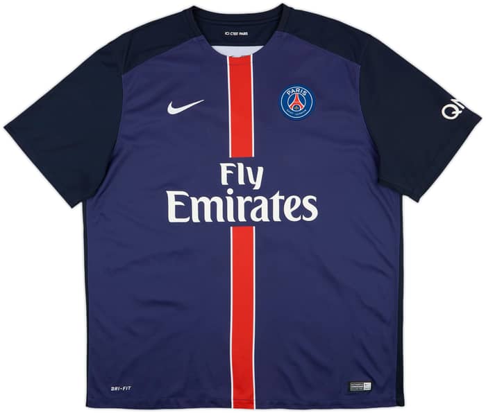 2015-16 Paris Saint-Germain Home Shirt Matuidi #14 - 9/10 - (XXL)