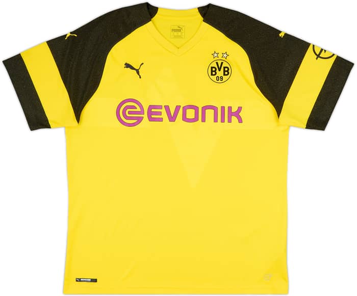 2018-19 Borussia Dortmund Home Shirt Isak #14 - 9/10 - (XXL)