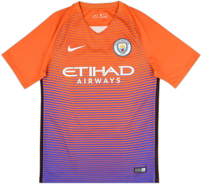 2016-17 Manchester City Third Shirt De Bruyne #17 - 10/10 - (S)