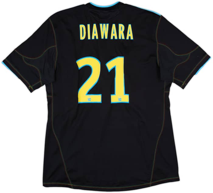 2010-11 Olympique Marseille Third Shirt Diawara #21 - 5/10 - (L)