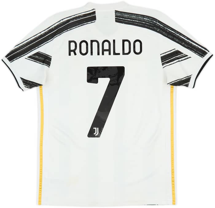 2020-21 Juventus Home Shirt Ronaldo #7 - 6/10 - (M)