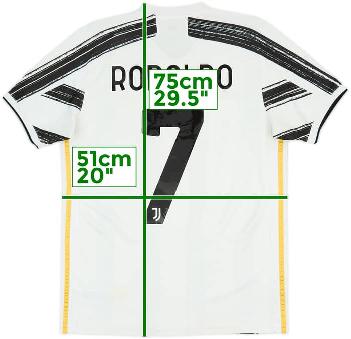 2020-21 Juventus Home Shirt Ronaldo #7 - 6/10 - (M)