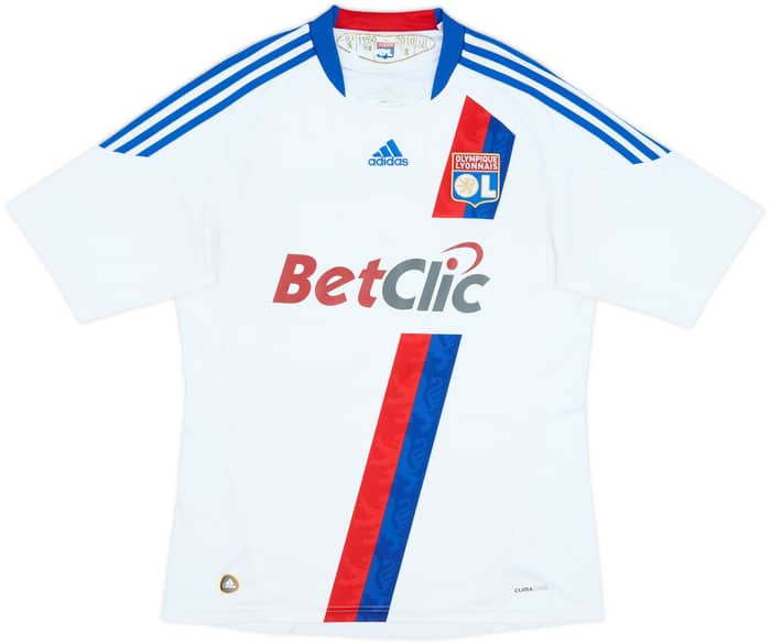2010-11 Lyon Home Shirt Lisandro #9 - 8/10 - (L)