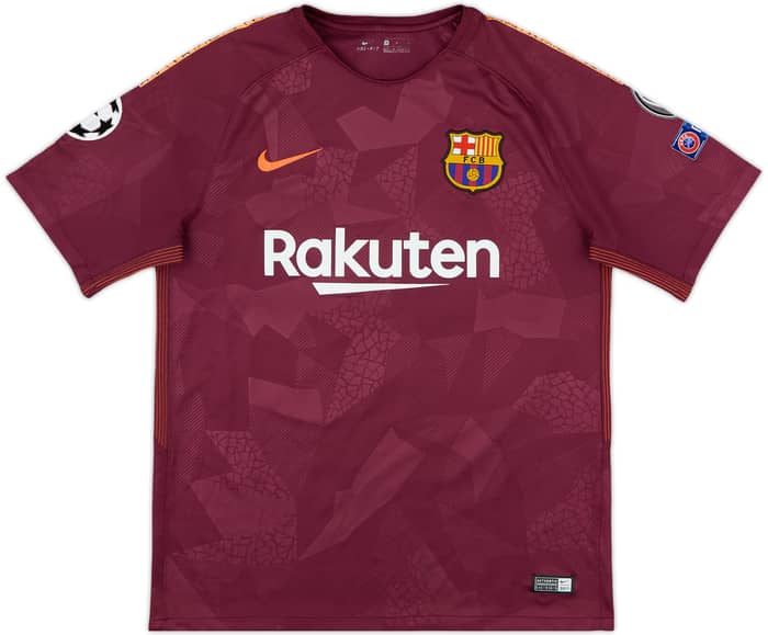 2017-18 Barcelona Third Shirt Umtiti #23 - 7/10 - (M)