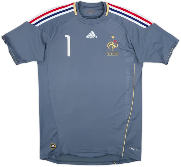 2009-10 France GK S/S Shirt #1 - 4/10 - (S)