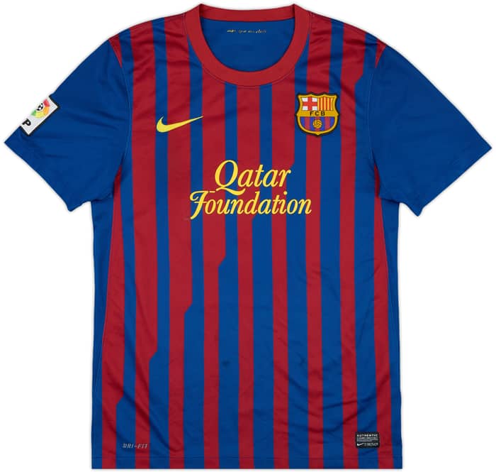 2011-12 Barcelona Home Shirt A.Iniesta #8 - 6/10 - (S)