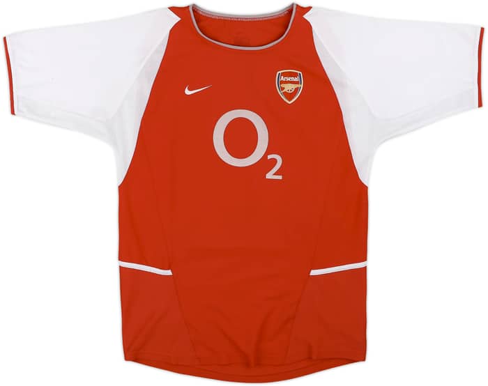 2002-04 Arsenal Home Shirt Henry #14 - 8/10 - (XL.Boys)