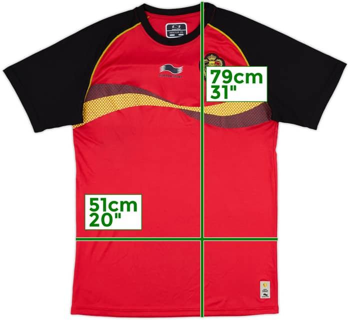 2014-15 Belgium Burrda Sport Training Shirt - 9/10 - (XXL)