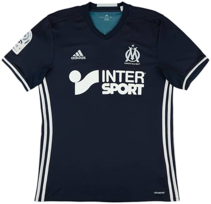 2016-17 Olympique Marseille Away Shirt Thauvin #26 - 8/10 - (M)