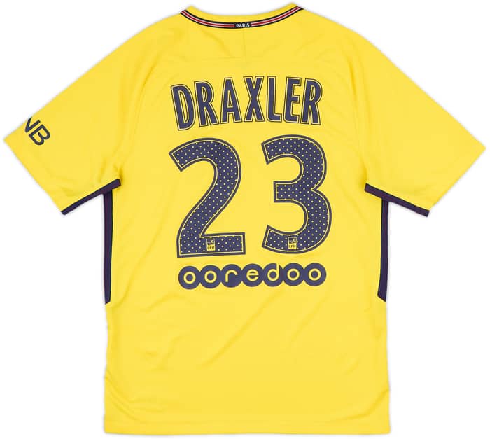 2017-18 Paris Saint-Germain Away Shirt Draxler #23 - 9/10 - (S)