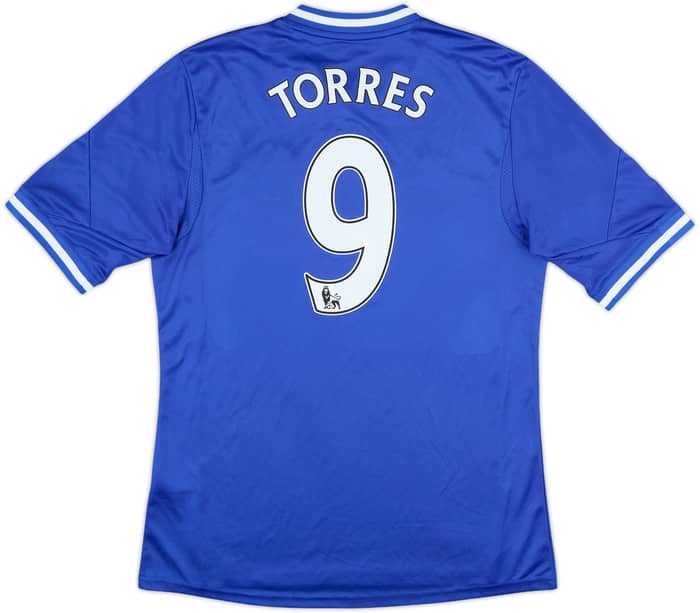 2013-14 Chelsea Home Shirt Torres #9 - 7/10 - (M)