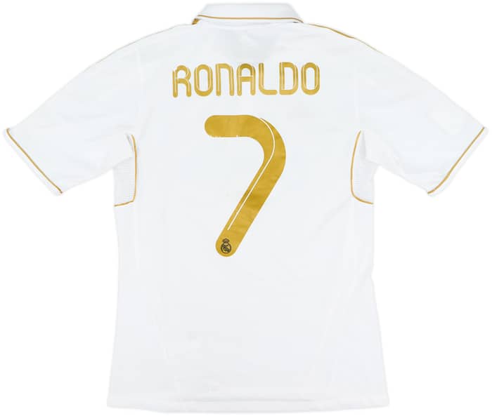 2011-12 Real Madrid Home Shirt Ronaldo #7 - 7/10 - (S)