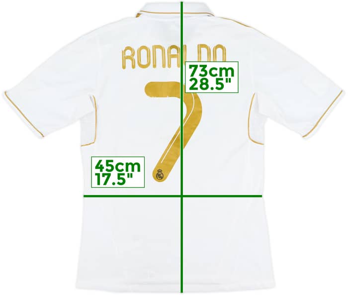 2011-12 Real Madrid Home Shirt Ronaldo #7 - 7/10 - (S)
