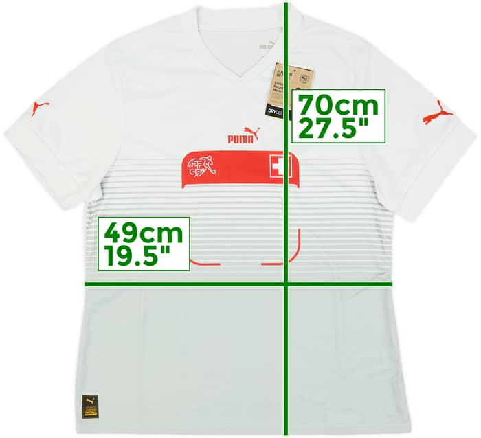 2022-23 Switzerland Away Shirt (Women's L)