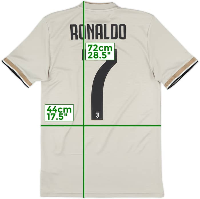 2018-19 Juventus Away Shirt Ronaldo #7 - 6/10 - (S)