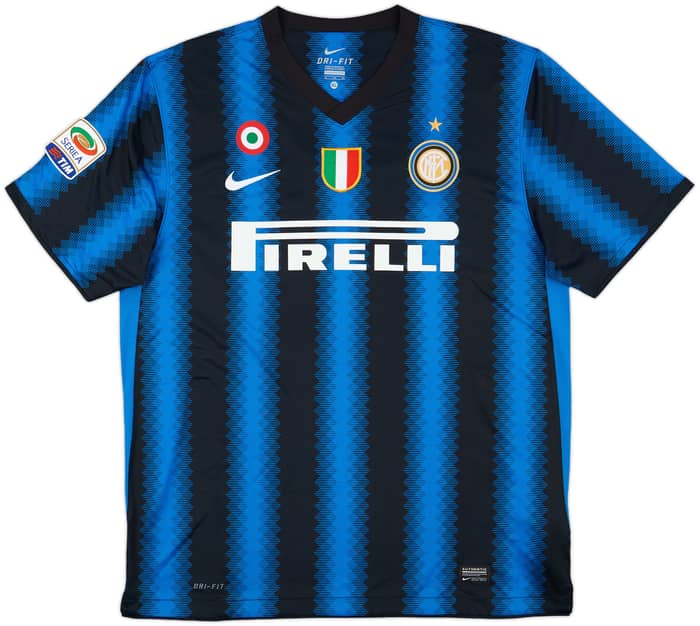 2010-11 Inter Milan Home Shirt Sneijder #10 - 5/10 - (XL)