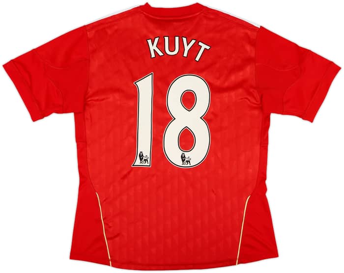 2010-12 Liverpool Home Shirt Kuyt #18 - 9/10 - (Women's L)