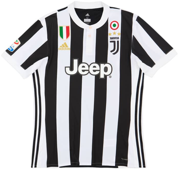 2017-18 Juventus Home Shirt Mandzukic #17 - 7/10 - (M)