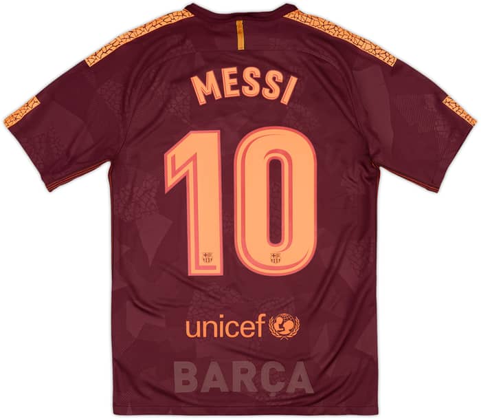 2017-18 Barcelona Third Shirt Messi #10 - 10/10 - (S)