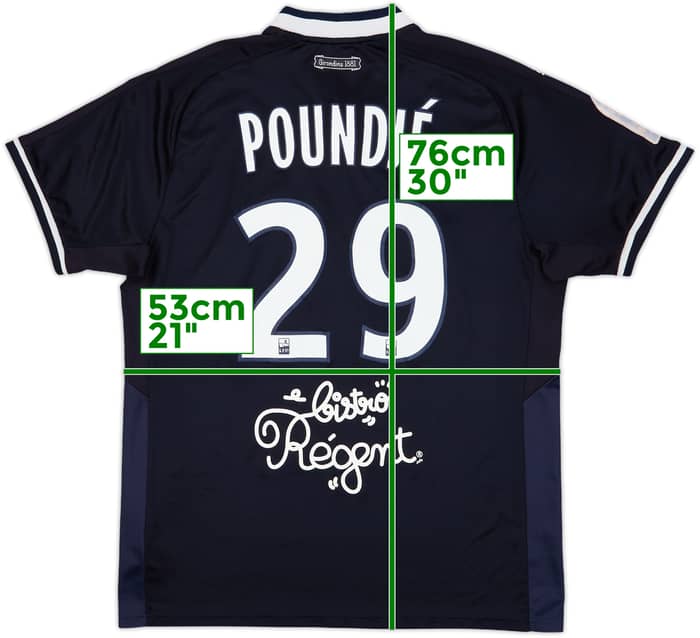 2018-19 Bordeaux Home Shirt Poundje #29 - 6/10 - (L)