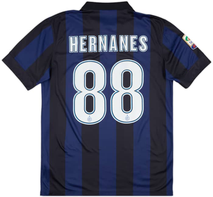 2013-14 Inter Milan Home Shirt Hernanes #88 - 8/10 - (M)
