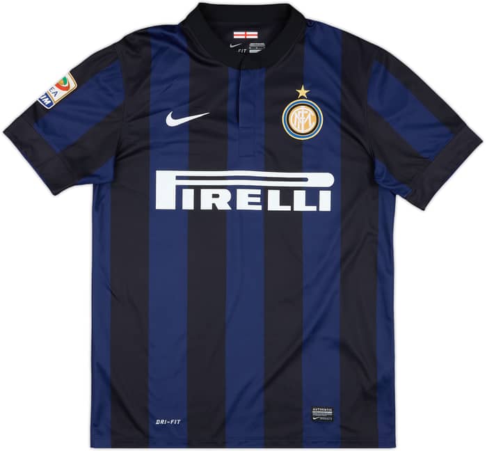 2013-14 Inter Milan Home Shirt Hernanes #88 - 8/10 - (M)