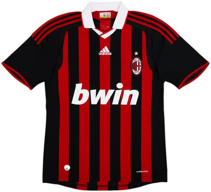 2009-10 AC Milan Home Shirt Pato #7 - 8/10 - (S)