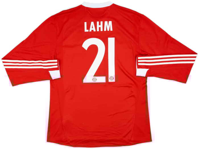 2009-10 Bayern Munich Player Issue Home L/S Shirt Lahm #21 - 10/10 - (XL)