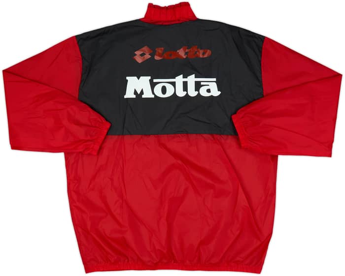 1993-94 AC Milan Lotto 1/2 Zip Windbreaker (M)