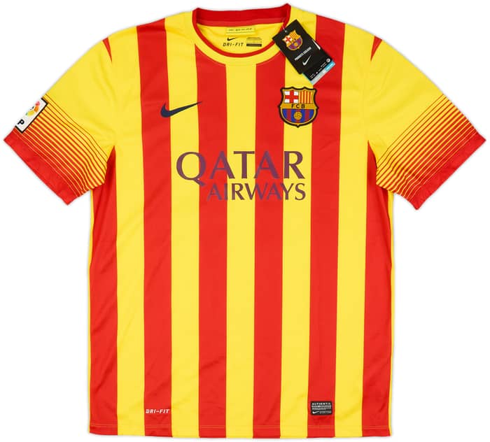 2013-15 Barcelona Away Shirt Messi #10 (L)