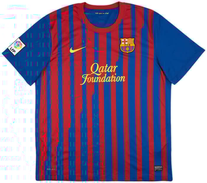 2011-12 Barcelona Home Shirt Messi #10 - 7/10 - (XL)