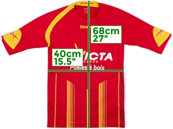 2009-10 Lens Home Shirt - 6/10 - (XS)