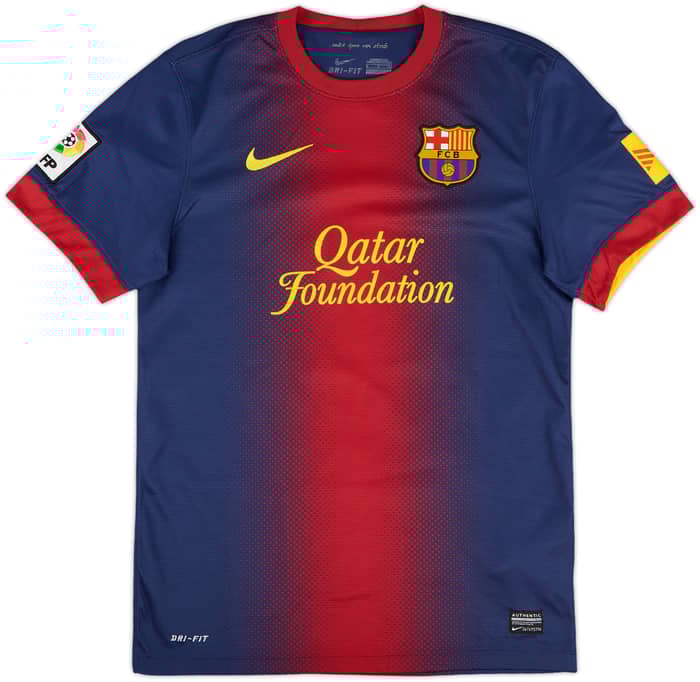 2012-13 Barcelona Home Shirt Messi #10 - 8/10 - (S)