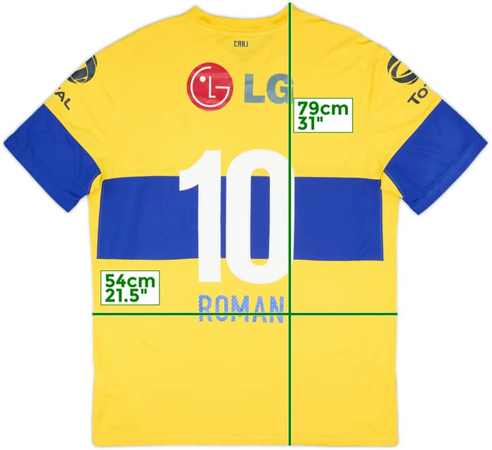 2011-12 Boca Juniors Away Shirt Roman #10 - 8/10 - (XL)
