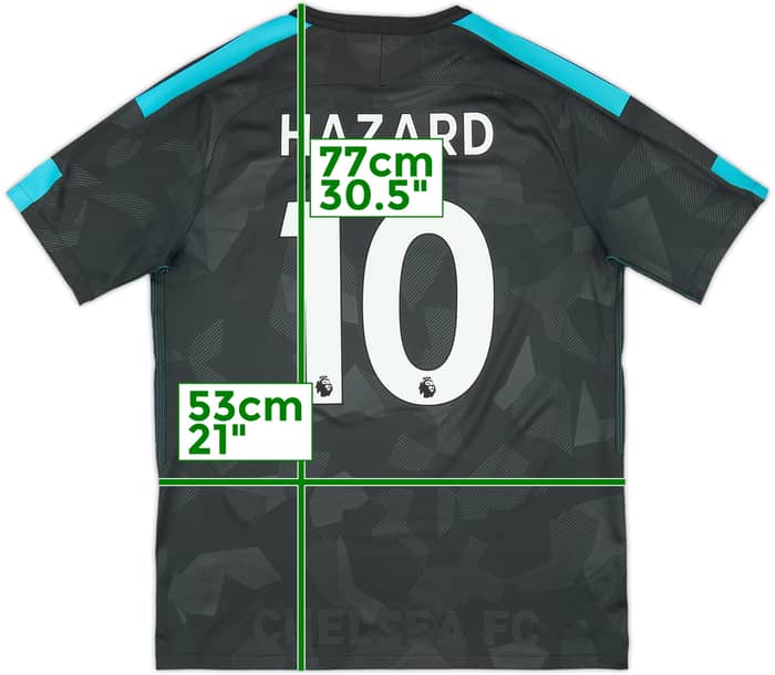 2017-18 Chelsea Third Shirt Hazard #10 - 9/10 - (M)
