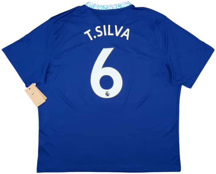 2022-23 Chelsea Home Shirt T.Silva #6 (XXL)
