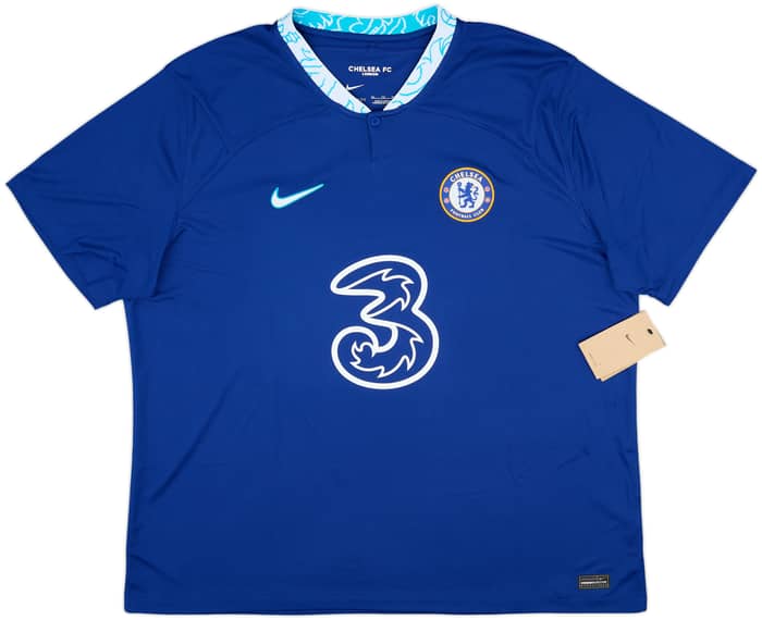 2022-23 Chelsea Home Shirt T.Silva #6 (XXL)