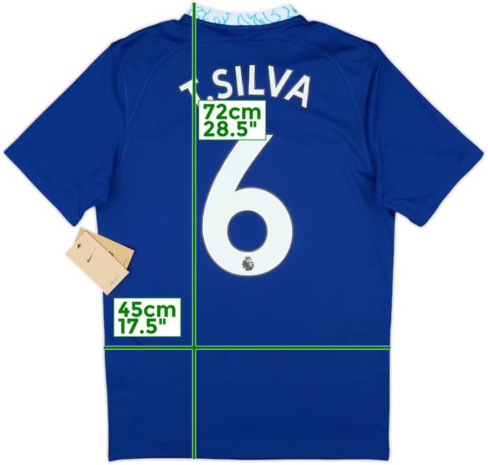2022-23 Chelsea Home Shirt T.Silva #6 (S)