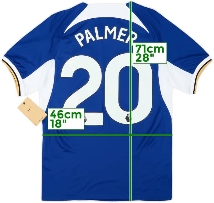 2023-24 Chelsea Home Shirt Palmer #20 (S)