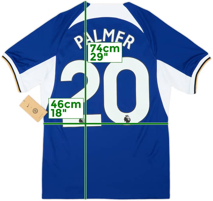 2023-24 Chelsea Home Shirt Palmer #20 (S)