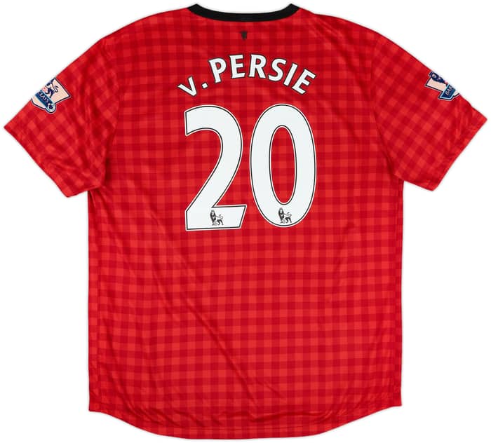 2012-13 Manchester United Home Shirt v.Persie #20 - 6/10 - (XL)