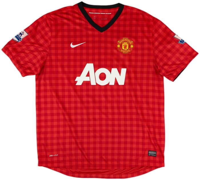 2012-13 Manchester United Home Shirt v.Persie #20 - 6/10 - (XL)
