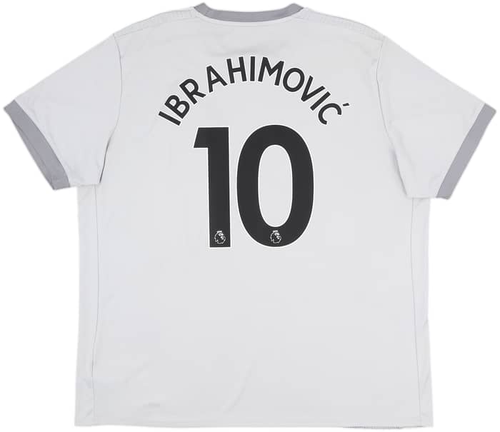 2017-18 Manchester United Third Shirt Ibrahimovic #10 - 7/10 - (XXL)