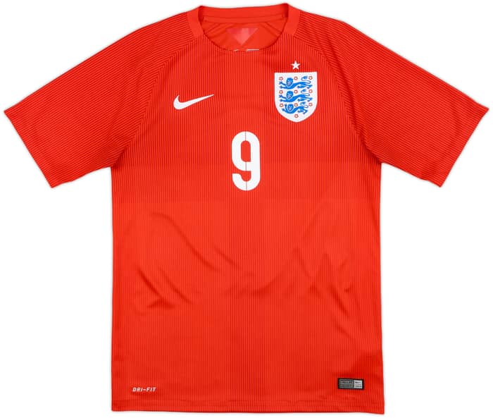 2014-15 England Away Shirt Sturridge #9 - 10/10 - (S)