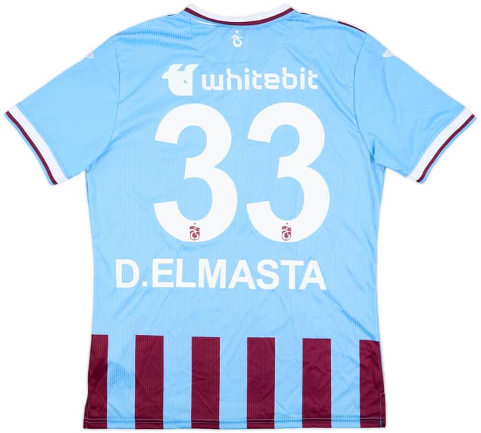 2023-24 Trabzonspor Home Shirt D.Elmasta #33 - 8/10 - (XL)