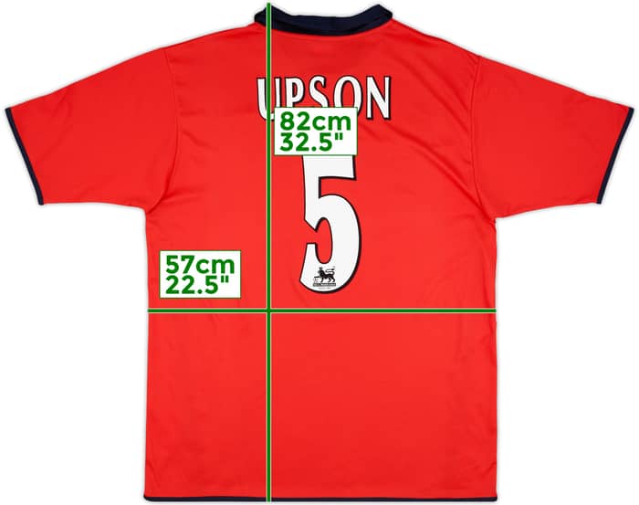 2004-05 Birmingham Away Shirt Upson #5 - 8/10 - (L)