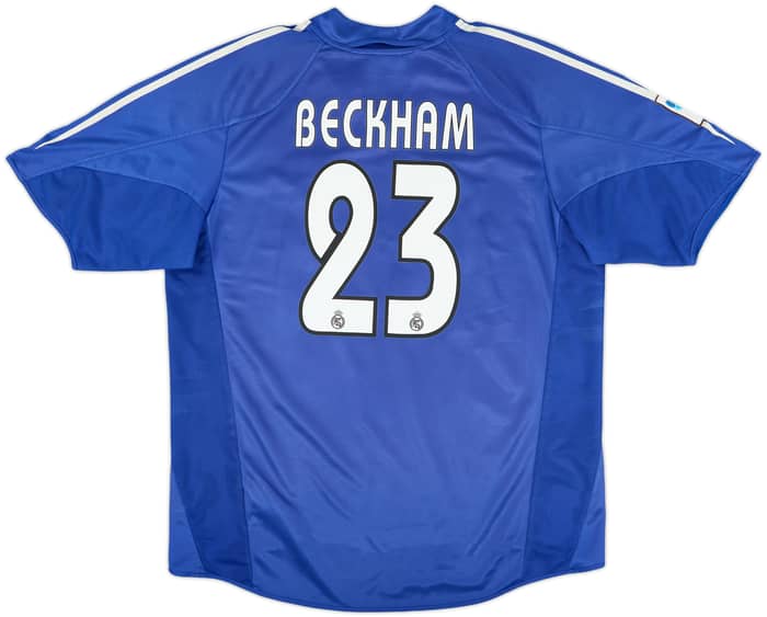 2004-05 Real Madrid Third Shirt Beckham #23 - 6/10 - (L)