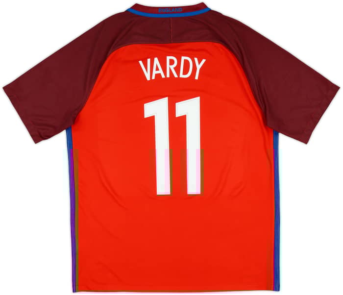 2016-17 England Away Shirt Vardy #11 - 10/10 - (L)